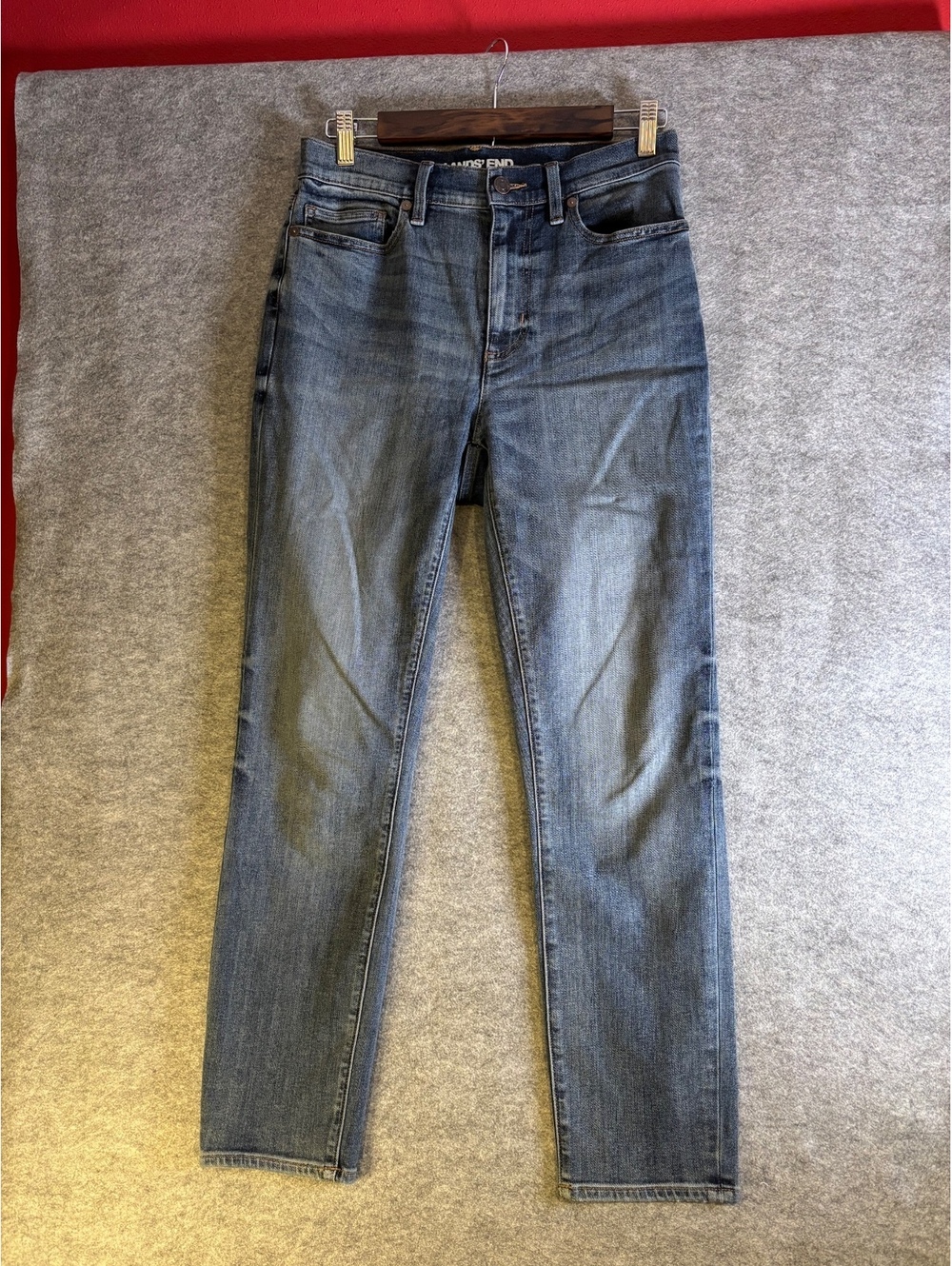 Lands' End High Rise Slim Ankle Jeans Size 6 US, 10 UK, 36 DE, 38 FR